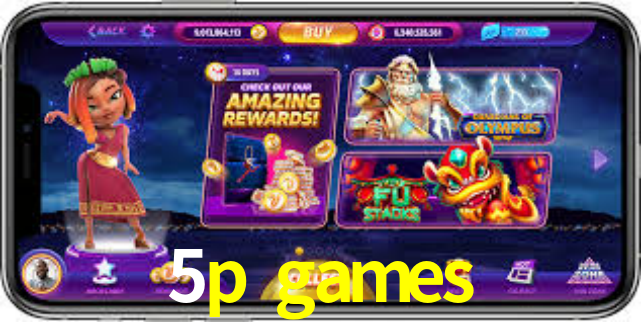 Interface do App 5p games